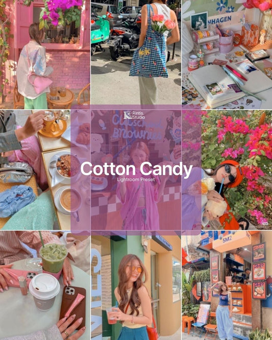 Cotton Candy - Lightroom Preset
