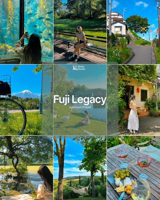 Fuji Legacy - Lightroom Preset
