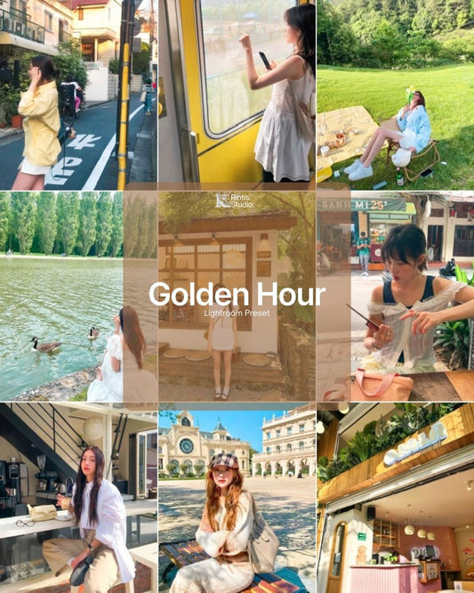 Golden Hour - Lightroom Preset