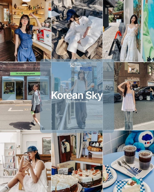 Korean Sky - Lightroom Preset